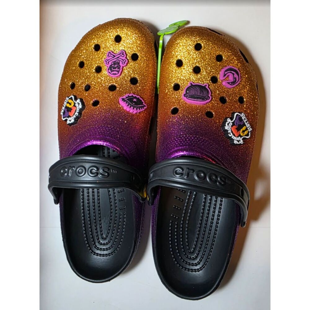 Crocs Adult Classic Disney Hocus Pocus Clogs Halloween Shoes, Multi, W11/M9